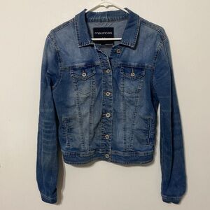 Maurice’s Women’s Denim Button Up Jacket Size Medium